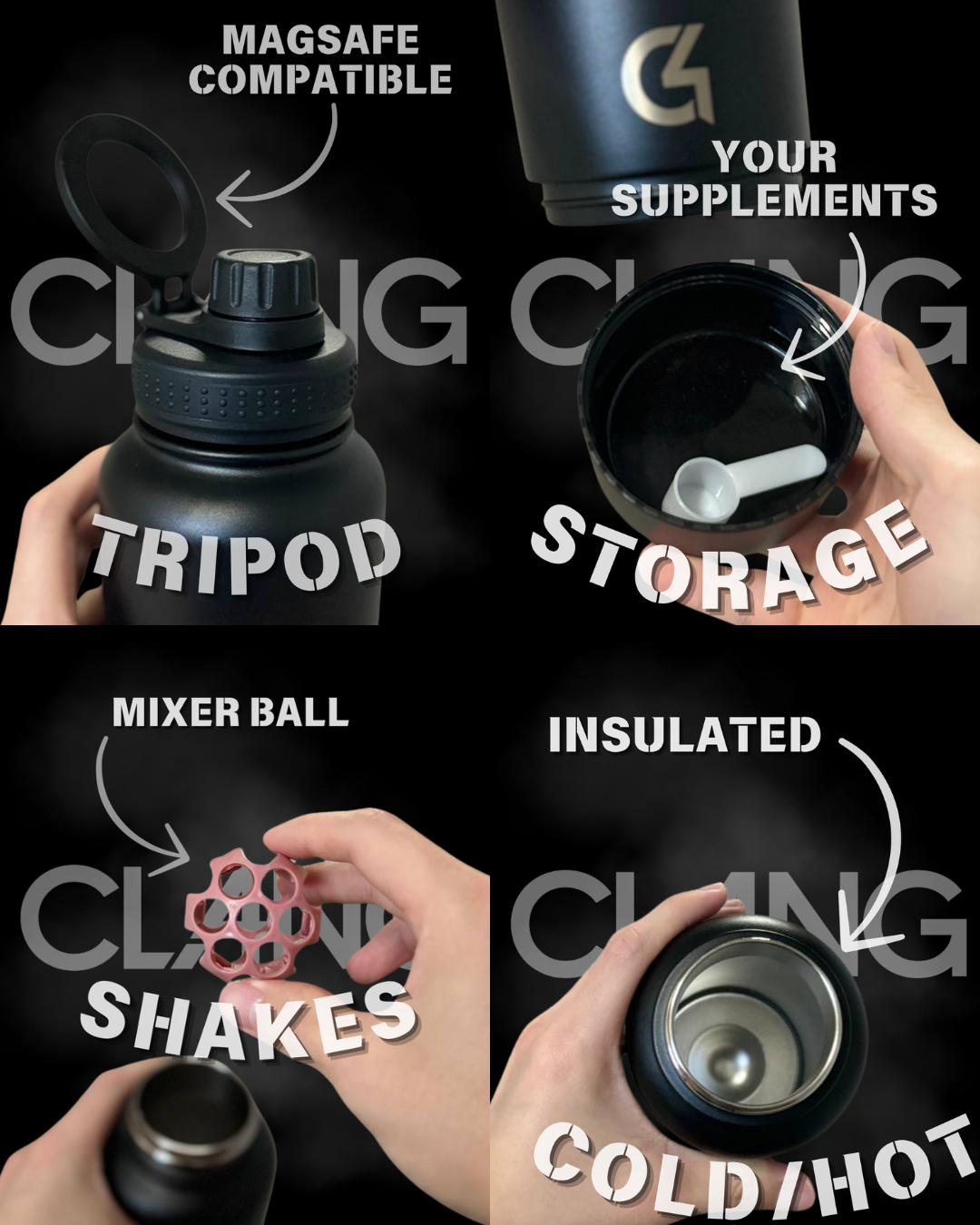 SG60 PROMO 50% OFF Prottle: The Ultimate 4-in-1 Fitness Bottle