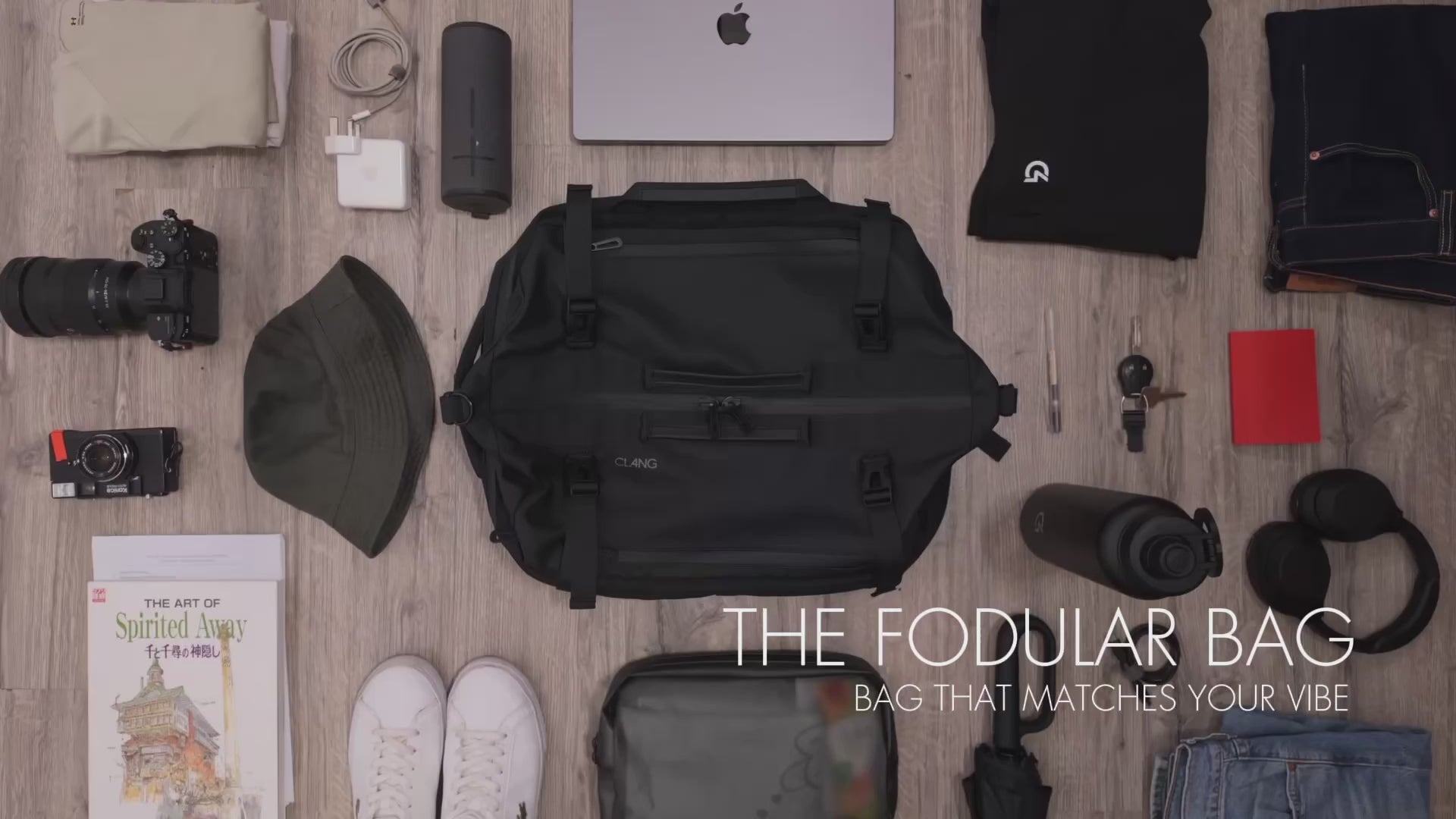 Load video: The Fodular Bag Stop Motion